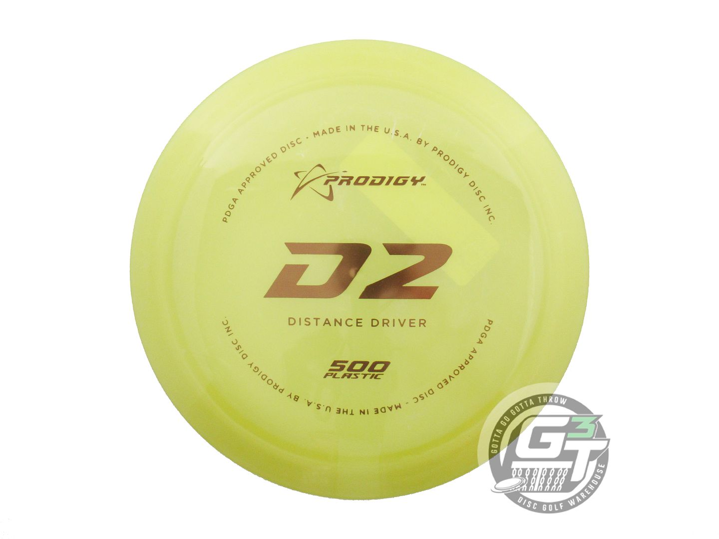 Prodigy 500 Series D2 Distance Driver Golf Disc (Individually Listed)