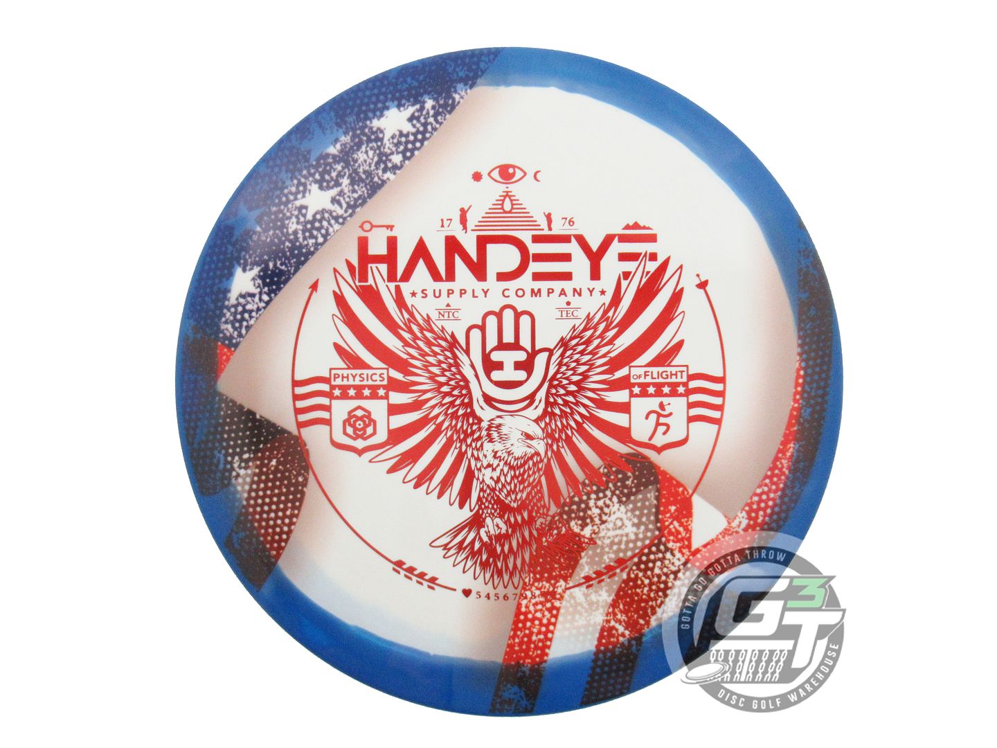 Dynamic Discs Limited Edition HSCo 2024 4th of July Stamp Fuzion Orbit EMAC Truth Midrange Golf Disc (Individually Listed)