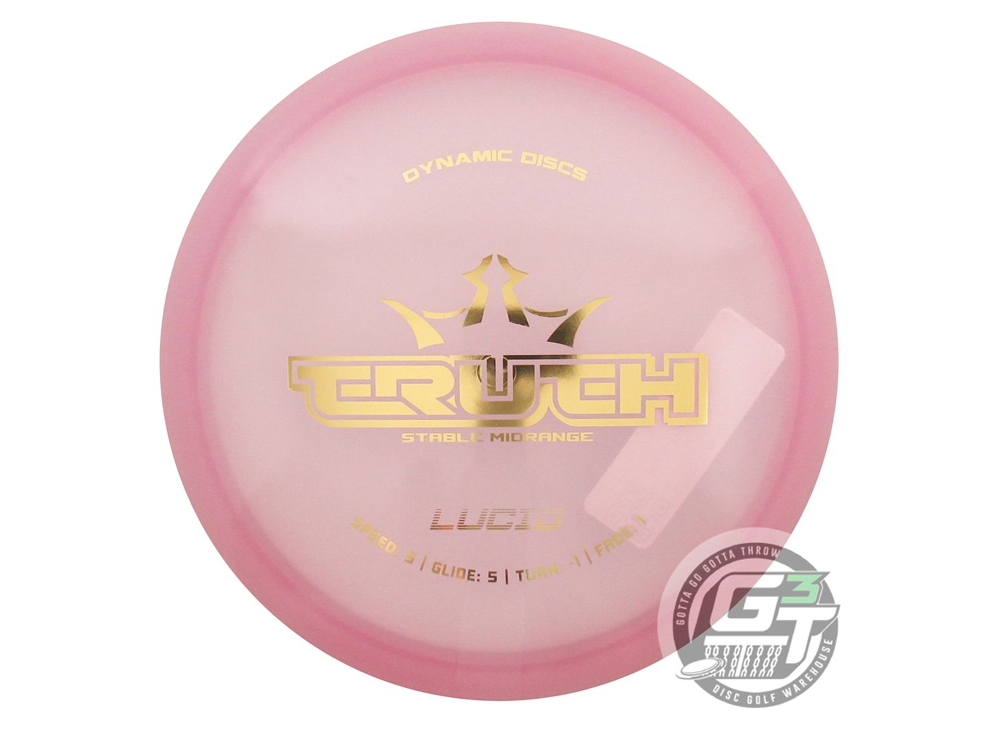 Dynamic Discs Lucid Truth Midrange Golf Disc (Individually Listed)