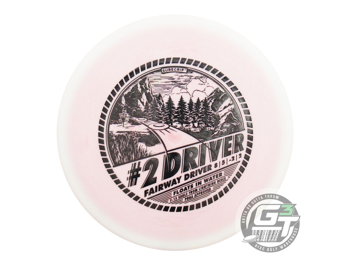 Lightning Sure Grip #2 Driver Fairway Driver Golf Disc (Individually Listed)