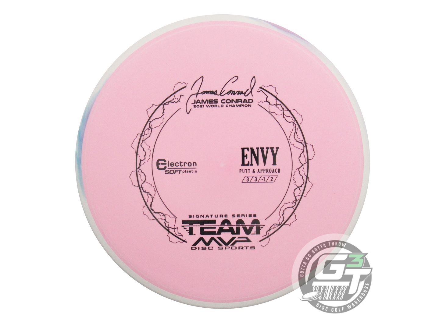 Axiom Electron Soft Envy [James Conrad 1X] Putter Golf Disc (Individually Listed)