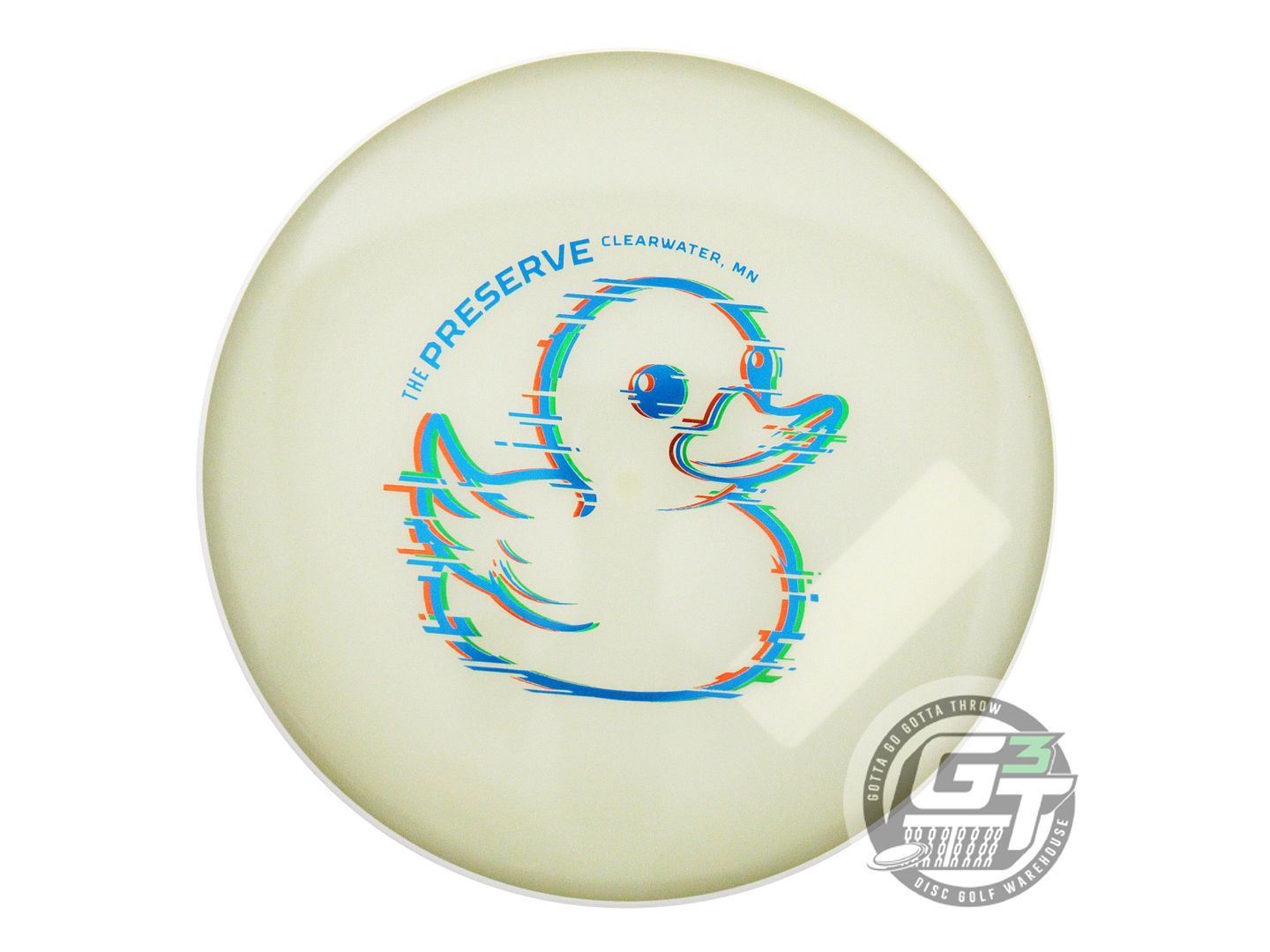 MVP Limited Edition The Preserve Rubber Duck Stamp Eclipse 2.0 Glow Proton Glitch Putter Golf Disc (Individually Listed)