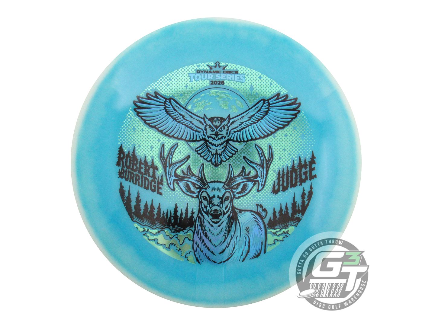 Dynamic Discs Limited Edition 2026 Team Series Robert Burridge Moonshine Glow Lucid-X Orbit Judge Putter Golf Disc (Individually Listed)
