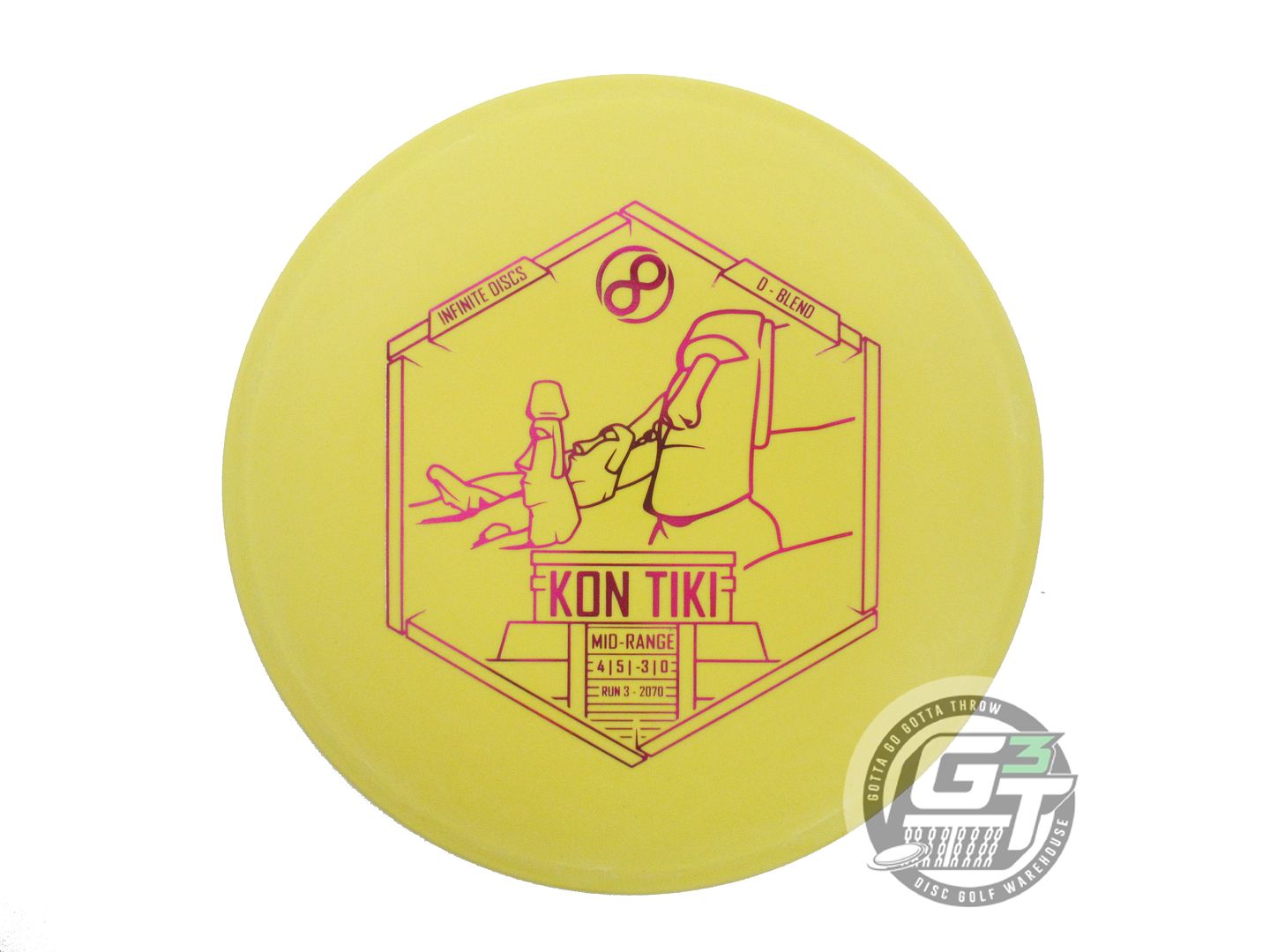 Infinite Discs D-Blend Kon Tiki Midrange Golf Disc (Individually Listed)