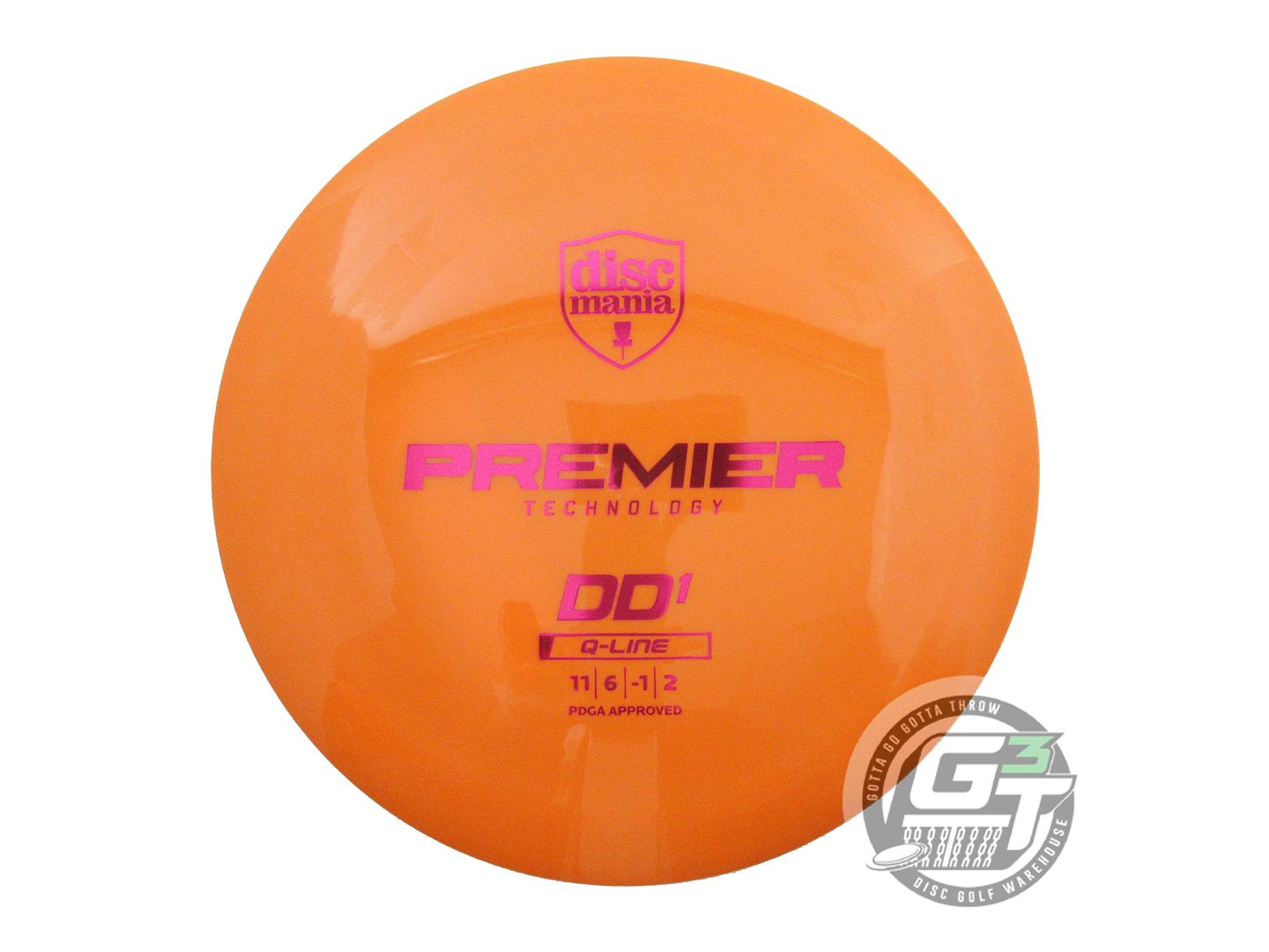 Discmania Premier Q-Line DD1 Distance Driver Golf Disc (Individually Listed)