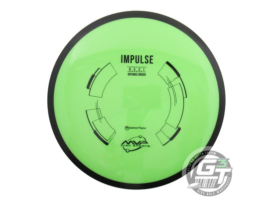 MVP Neutron Impulse Distance Driver Golf Disc (Individually Listed)
