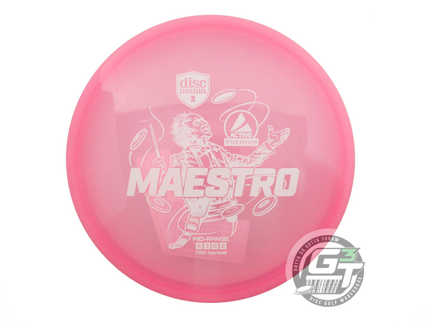 Discmania Active Premium Maestro Midrange Golf Disc (Individually Listed)