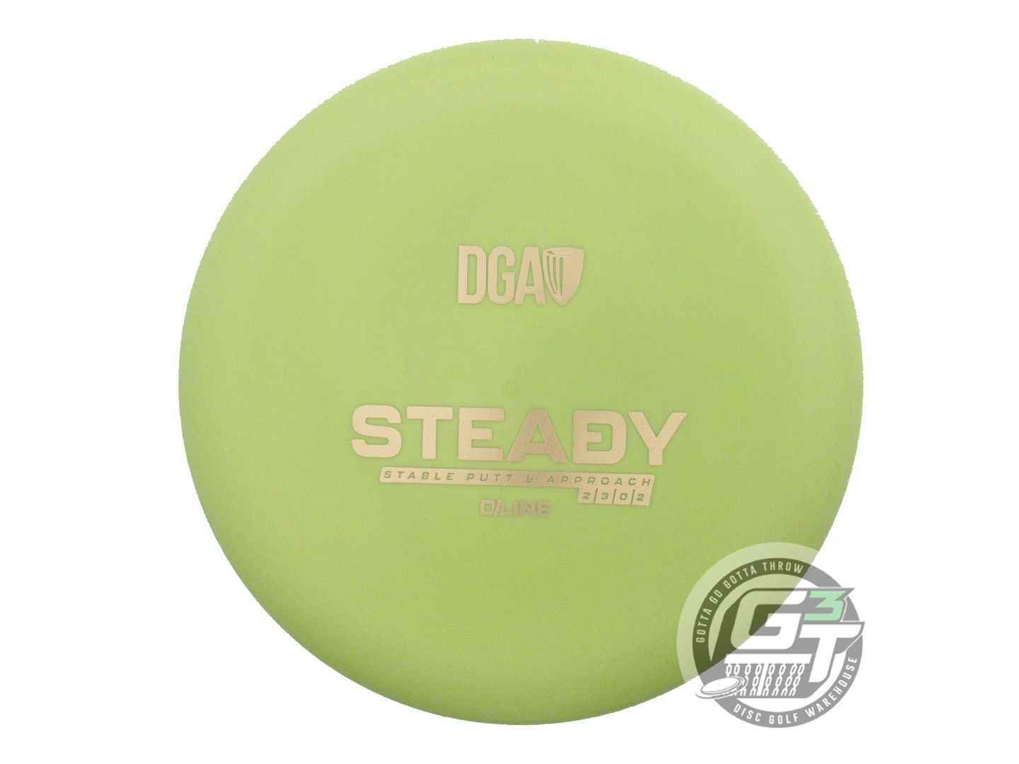 DGA D-Line Steady Putter Golf Disc (Individually Listed)