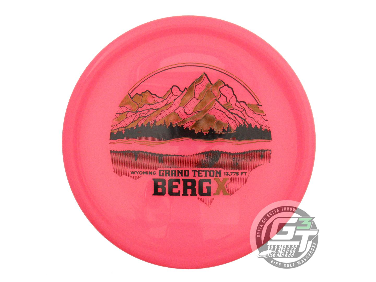 Kastaplast Limited Edition Grand Teton Stamp Color Glow K1 Berg X Putter Golf Disc (Individually Listed)