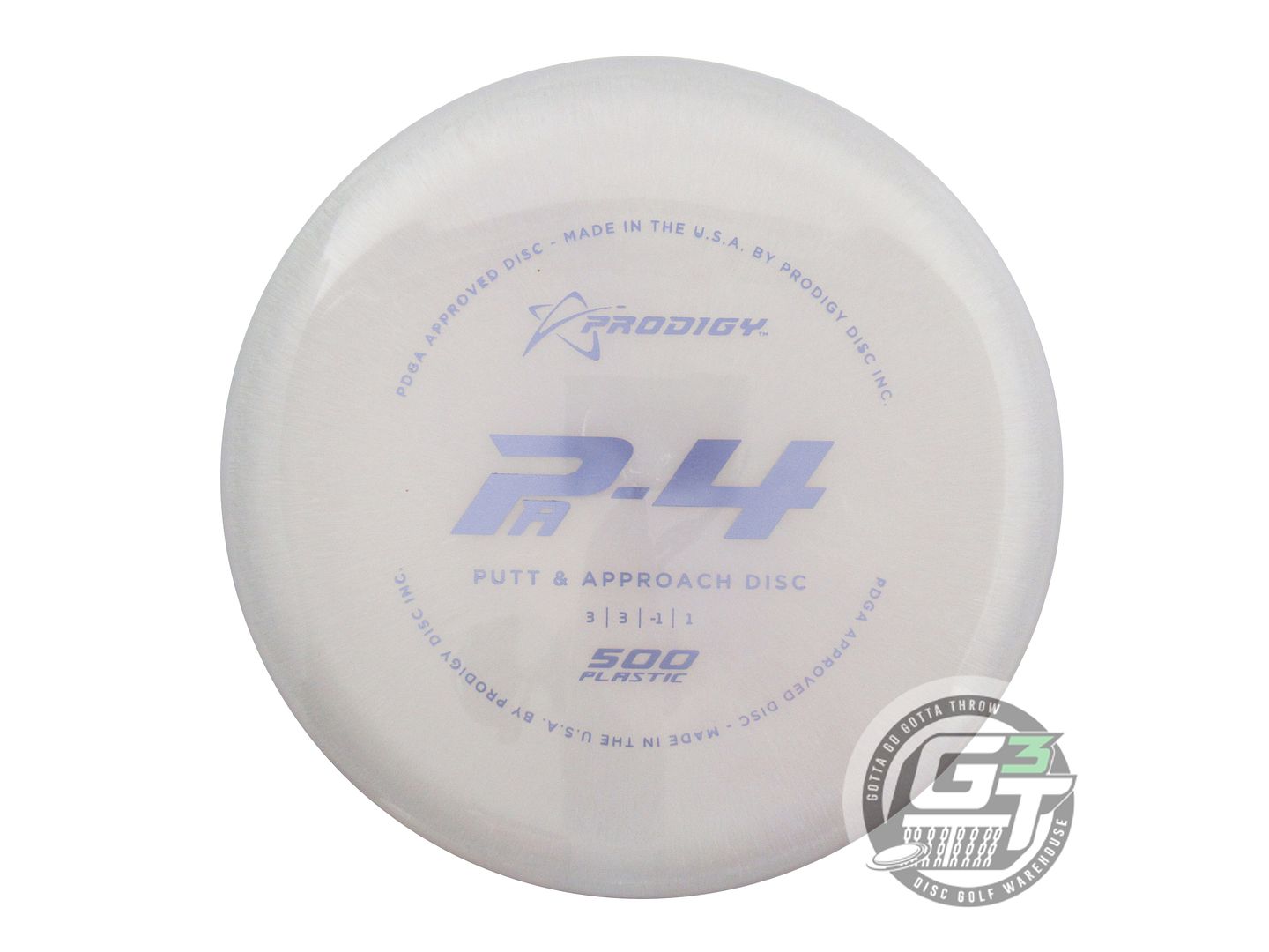 Prodigy 500 Series PA4 Putter Golf Disc (Individually Listed)