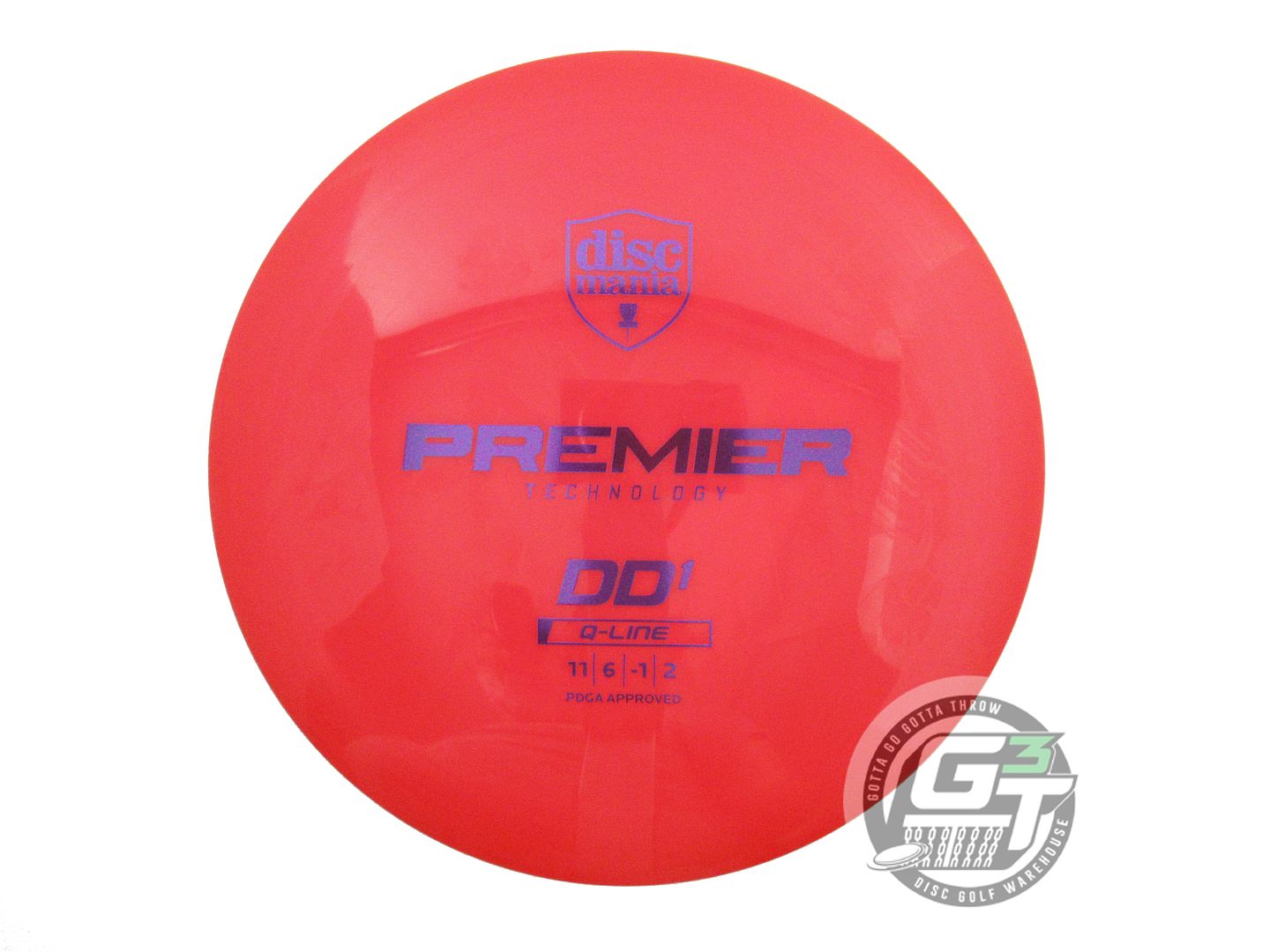 Discmania Premier Q-Line DD1 Distance Driver Golf Disc (Individually Listed)