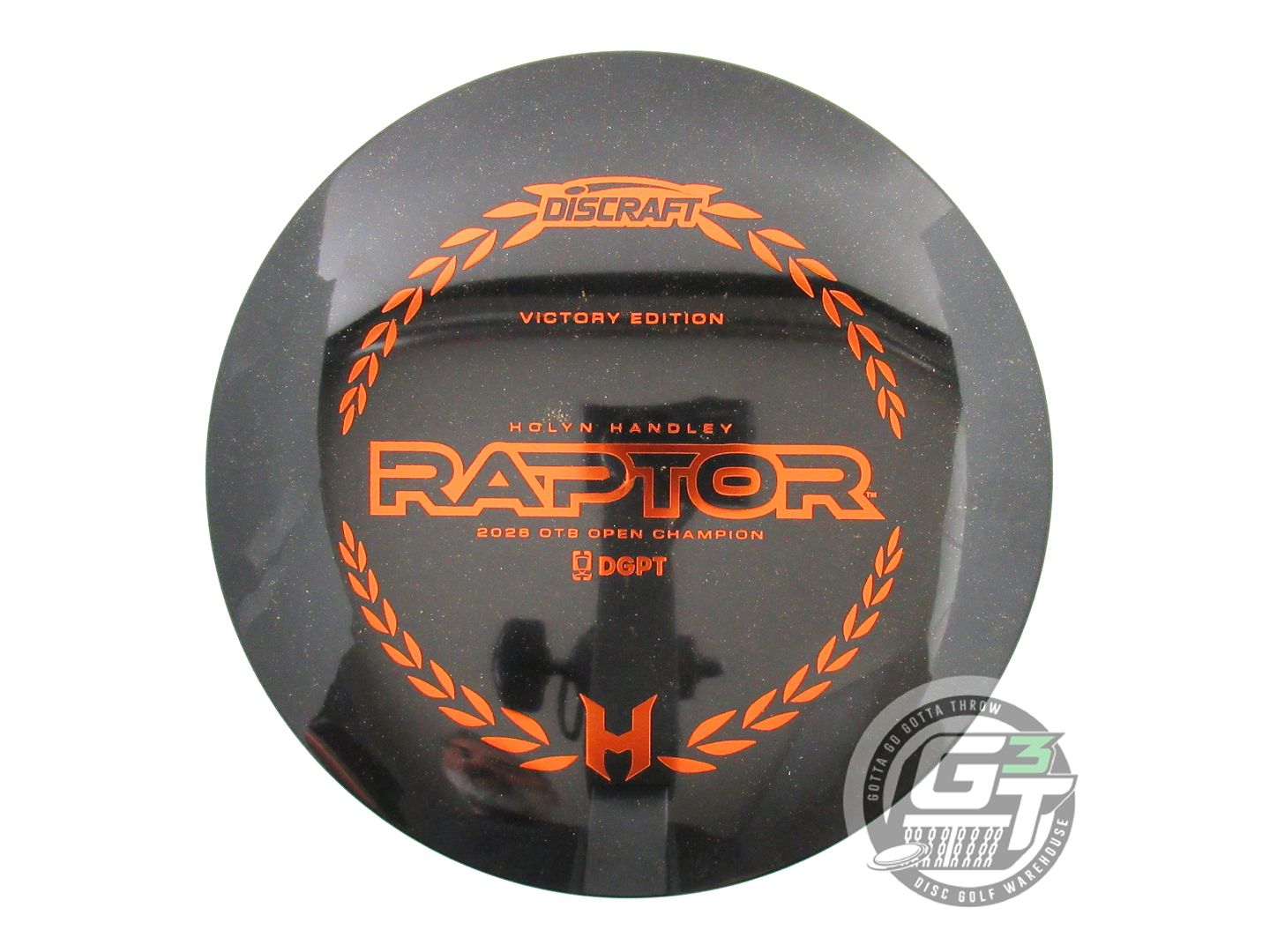 Discraft Limited Edition Victory Edition 2026 OTB Open Champion Holyn Handley Midnight Shimmer Elite Z Raptor Distance Driver Golf Disc (Individually Listed)