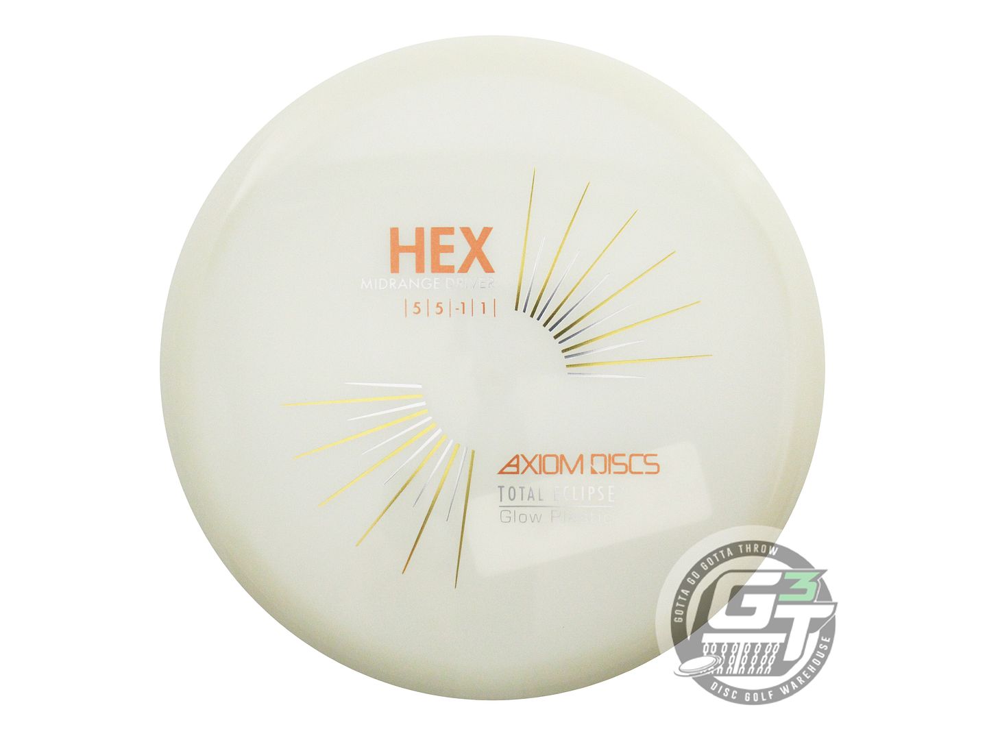 Axiom Total Eclipse Glow Proton Hex Midrange Golf Disc (Individually Listed)