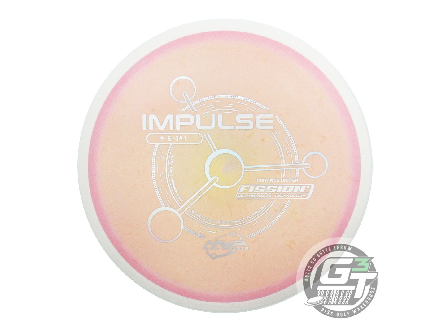 MVP Fission Impulse Distance Driver Golf Disc (Individually Listed)