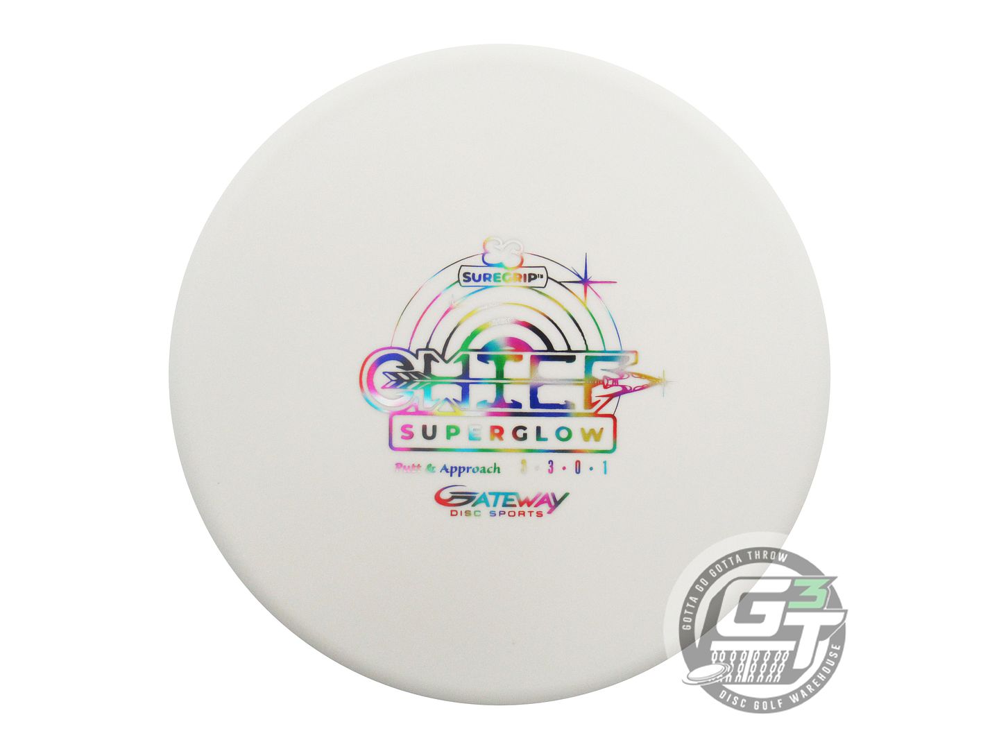 Gateway Super Glow Super Soft Chief Putter Golf Disc (Individually Listed)