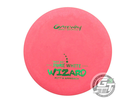 Gateway "Not So" Pure White Wizard Putter Golf Disc (Individually Listed)