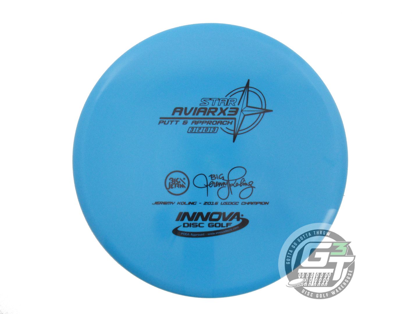 Innova Star AviarX3 [Jeremy Koling 1X] Putter Golf Disc (Individually Listed)