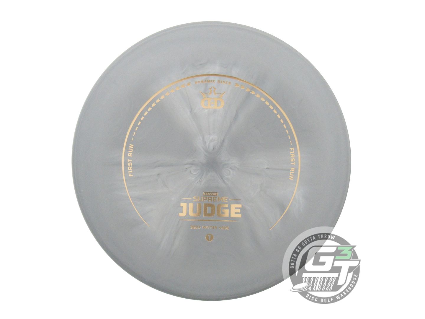 Dynamic Discs First Run Classic Supreme Judge Putter Golf Disc (Individually Listed)