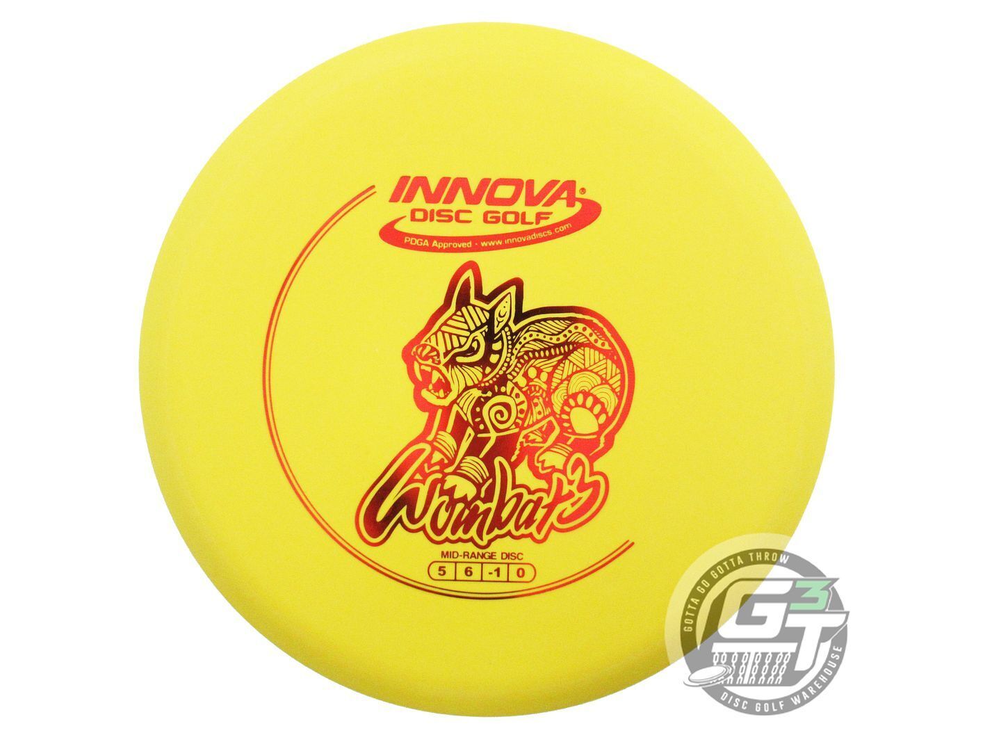 Innova DX Wombat3 Midrange Golf Disc (Individually Listed)