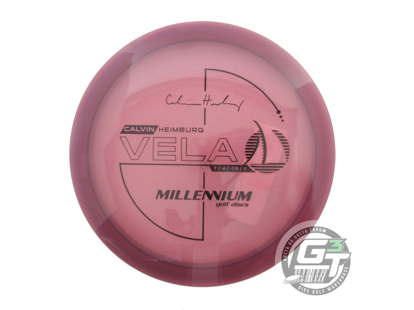 Millennium Calvin Heimburg Signature Flat Top Quantum Vela Fairway Driver Golf Disc (Individually Listed)