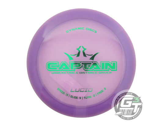 Dynamic Discs Lucid Captain Distance Driver Golf Disc (Individually Listed)