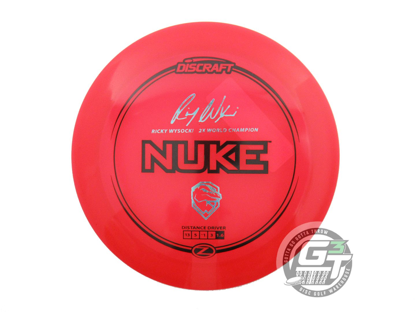 Discraft Elite Z Nuke [Ricky Wysocki 2X] Distance Driver Golf Disc (Individually Listed)