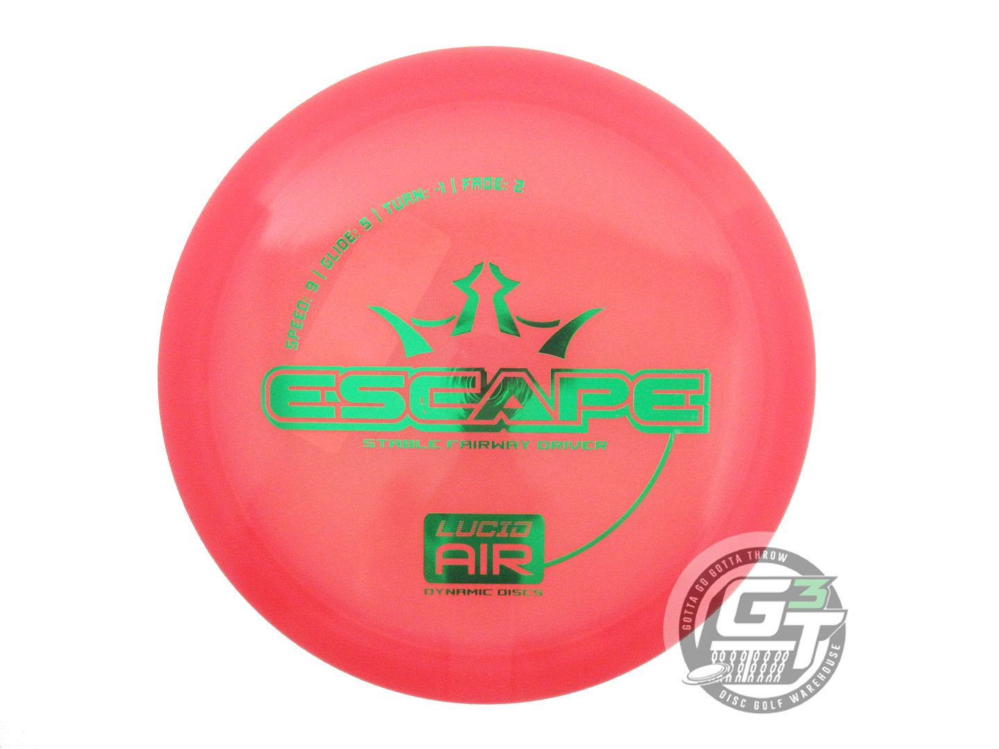 Dynamic Discs Lucid AIR Escape Fairway Driver Golf Disc (Individually Listed)