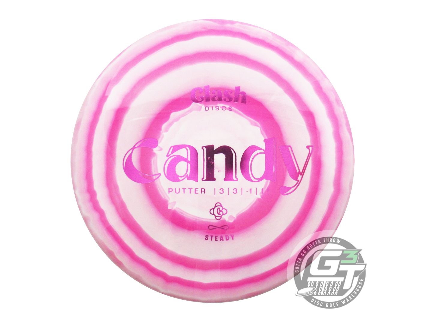 Clash Steady Ring Candy Putter Golf Disc (Individually Listed)