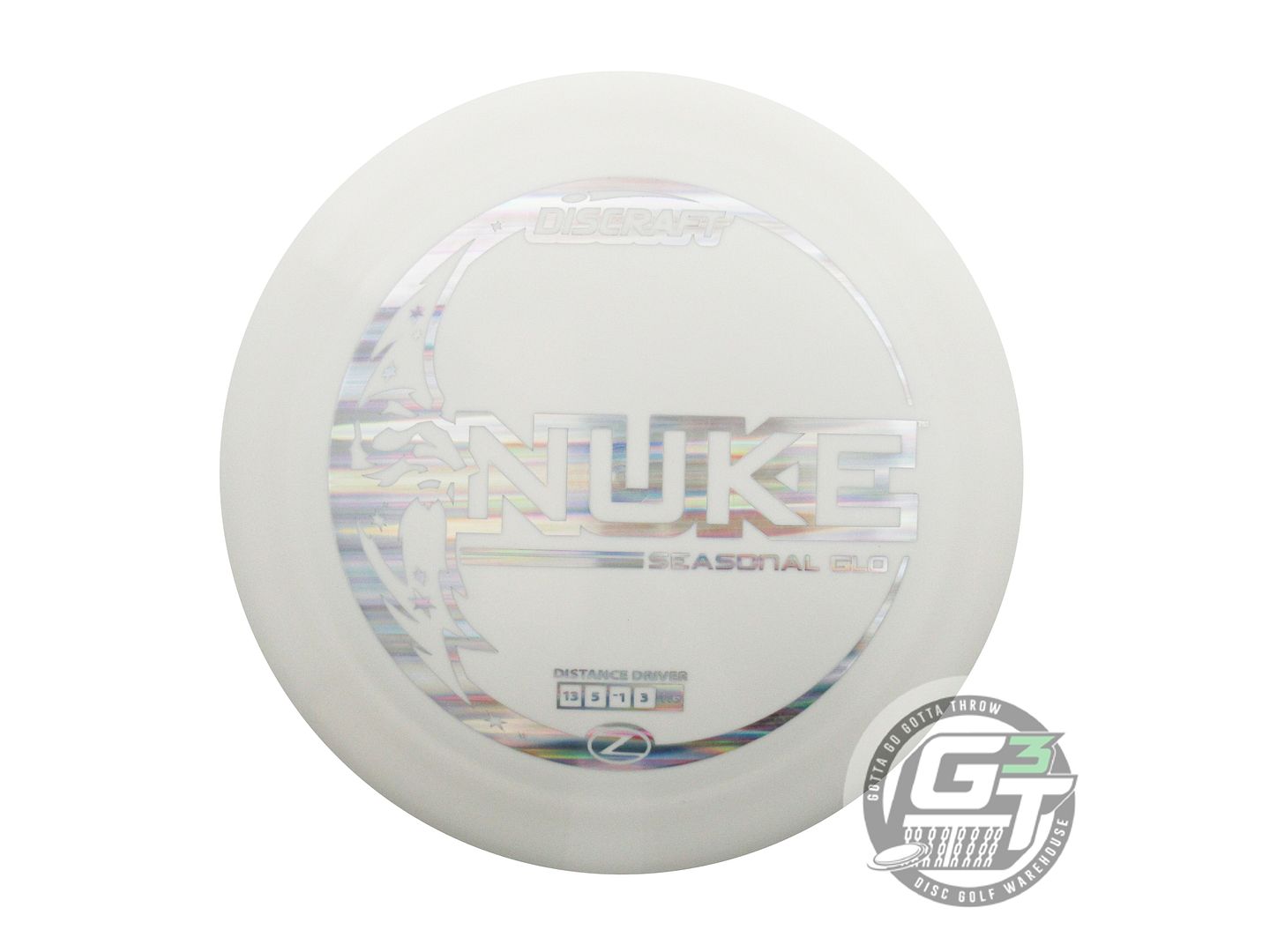 Discraft Seasonal Glo Z Nuke Distance Driver Golf Disc (Individually Listed)