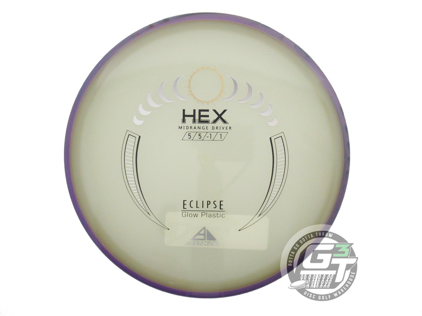 Axiom Eclipse 2.0 Glow Proton Hex Midrange Golf Disc (Individually Listed)