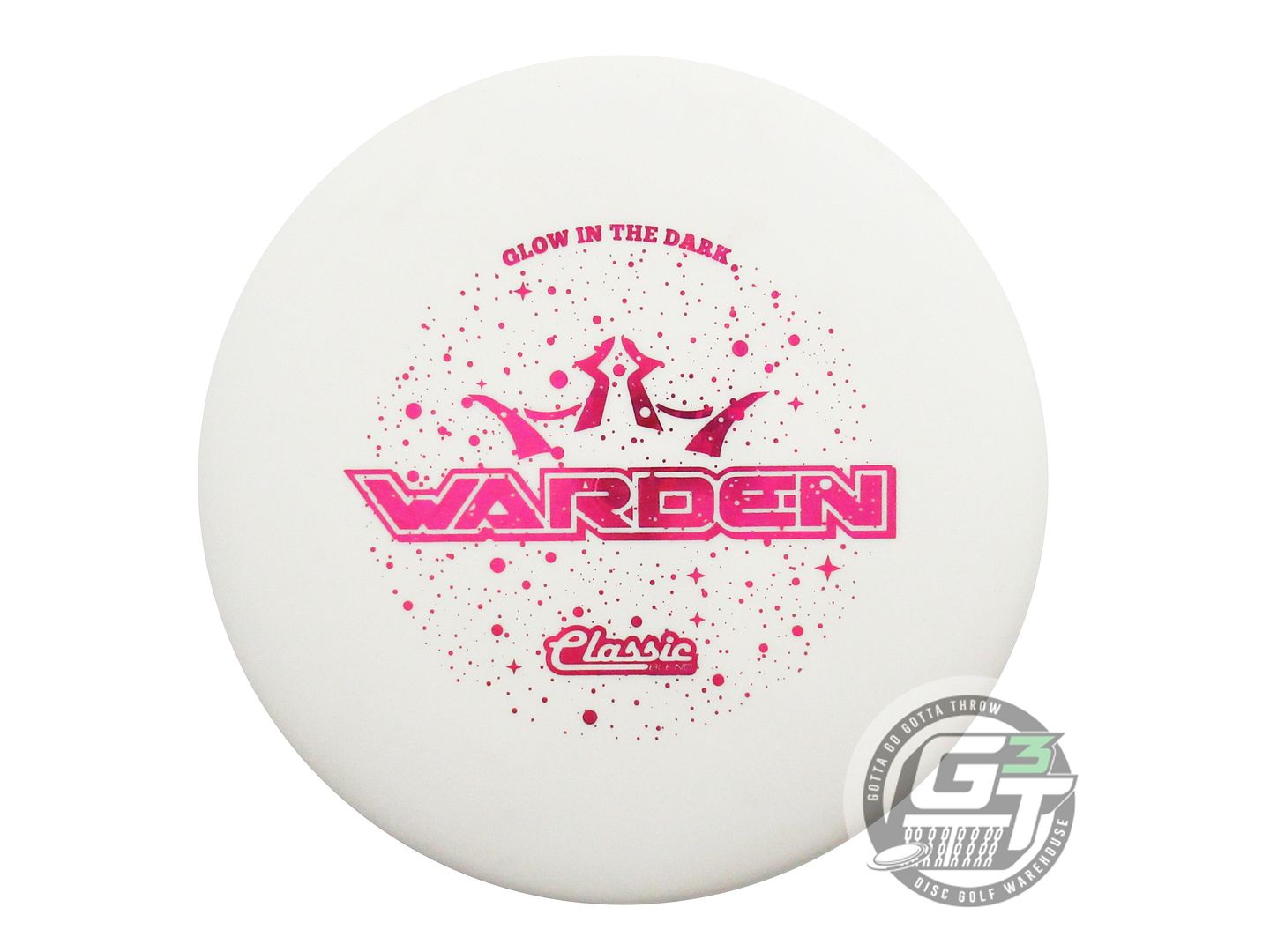 Dynamic Discs Limited Edition Stars Stamp Moonshine Glow Classic Blend Warden Putter Golf Disc (Individually Listed)
