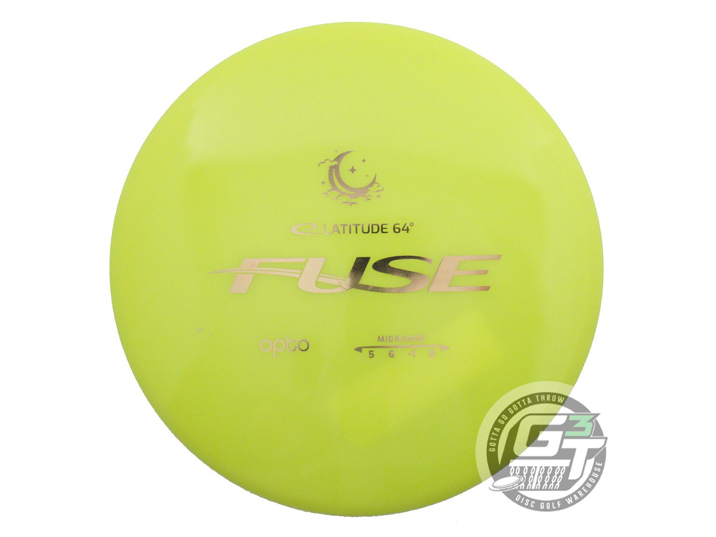 Latitude 64 Moonshine Glow Opto Fuse Midrange Golf Disc (Individually Listed)