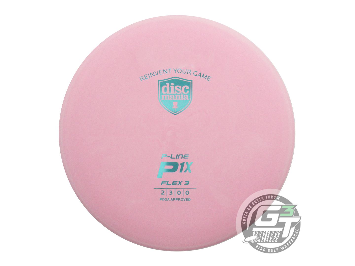 Discmania Originals P-Line Flex 3 P1x Beaded Putter Golf Disc (Individually Listed)