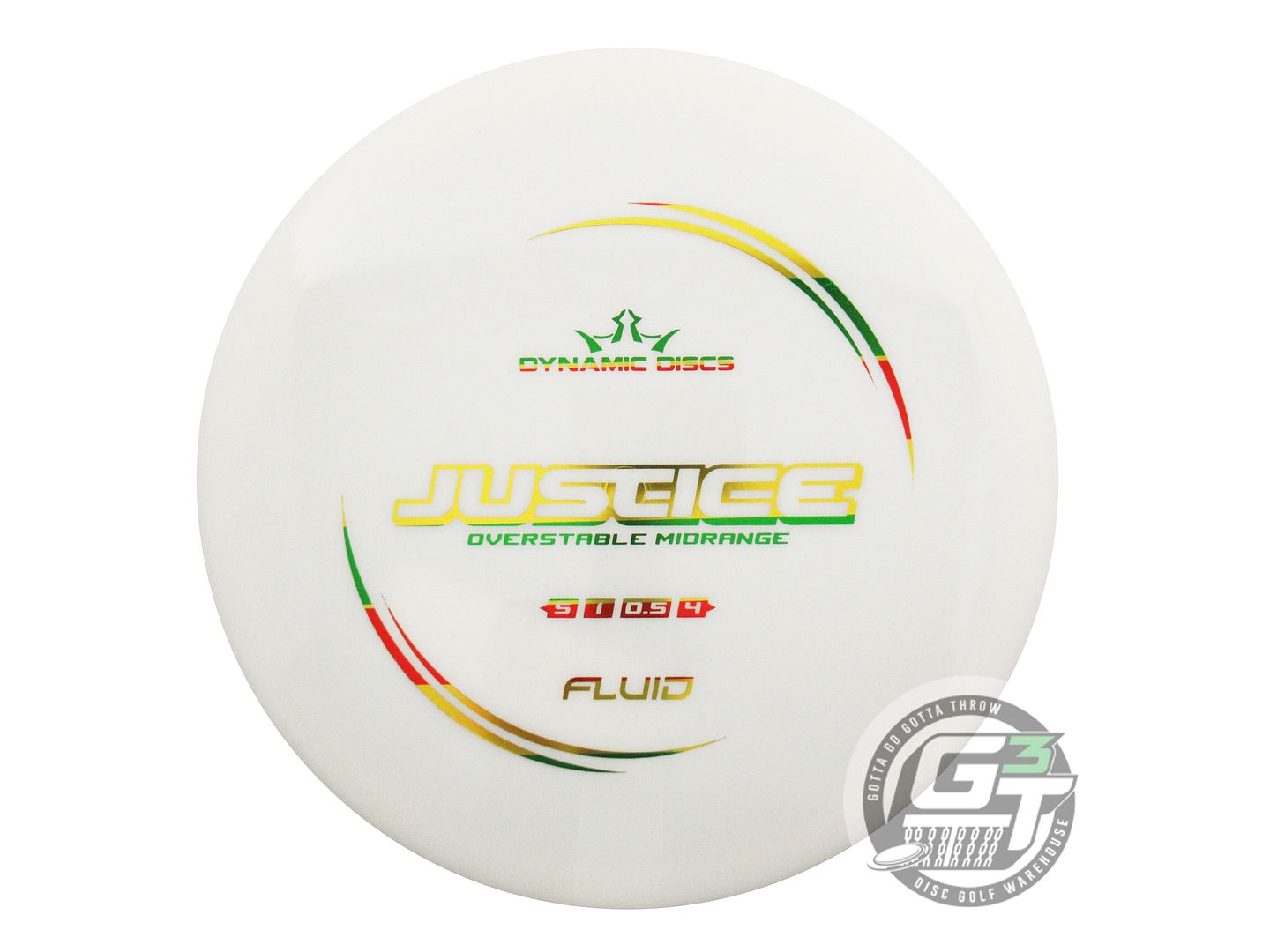 Dynamic Discs Fluid Justice Midrange Golf Disc (Individually Listed)