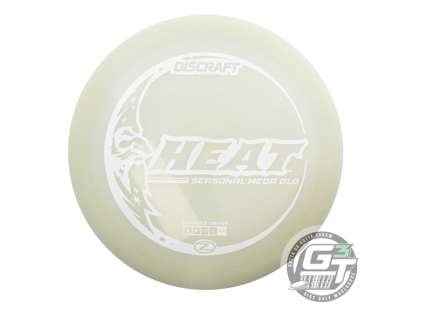 Discraft Seasonal Mega Glo Z Heat Distance Driver Golf Disc (Individually Listed)
