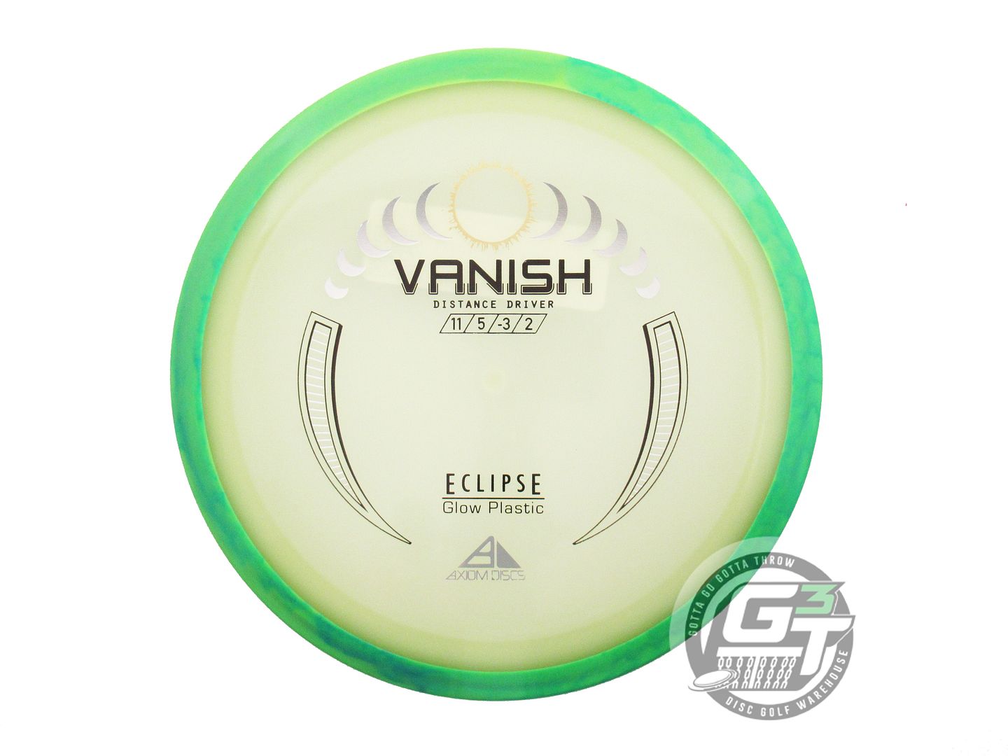 Axiom Eclipse 2.0 Glow Proton Vanish Distance Driver Golf Disc (Individually Listed)