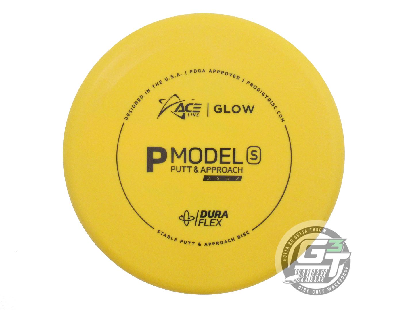 Prodigy Ace Line Glow DuraFlex P Model S Putter Golf Disc (Individually Listed)