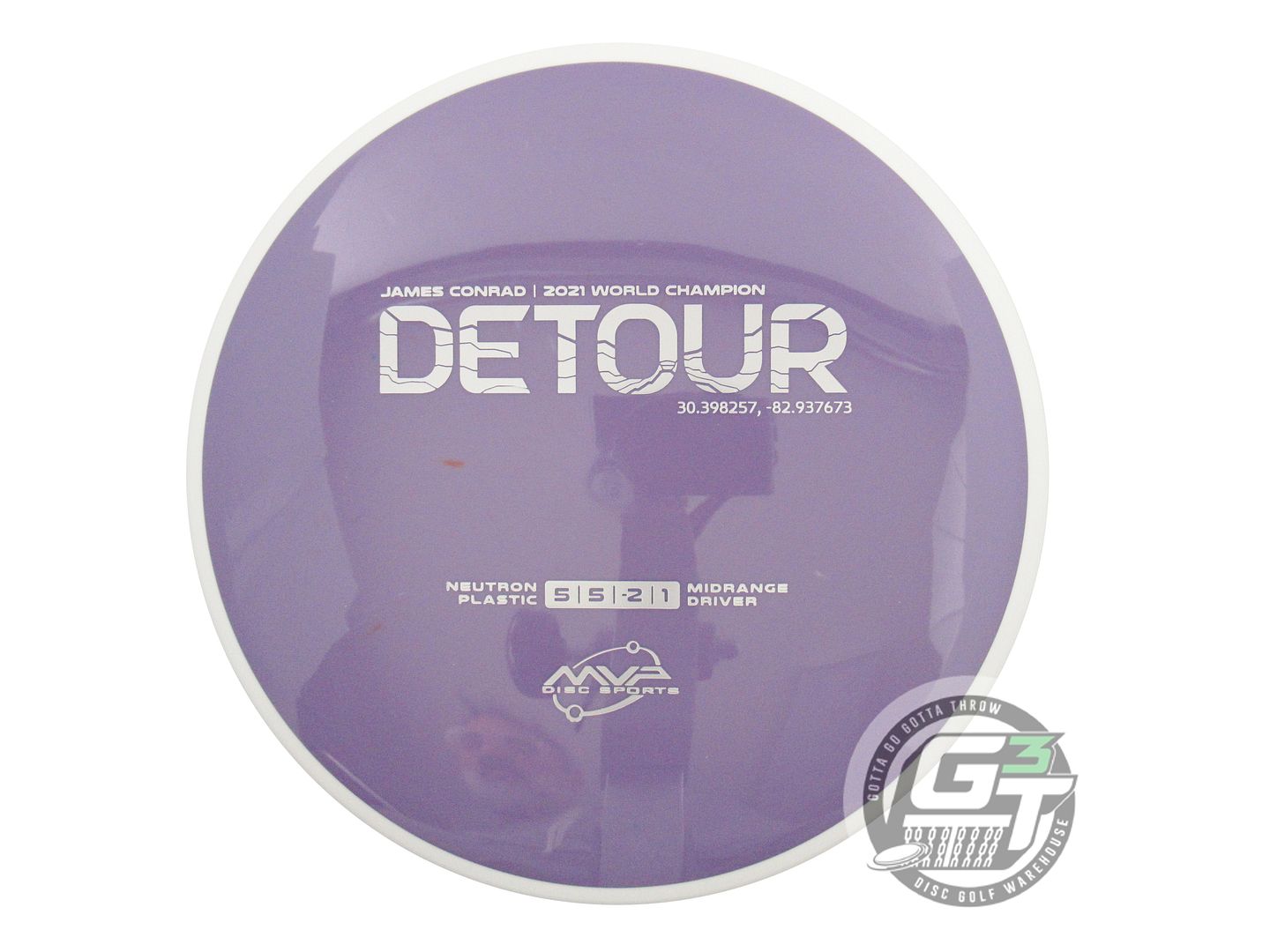 MVP Neutron Detour [James Conrad 1X] Midrange Golf Disc (Individually Listed)