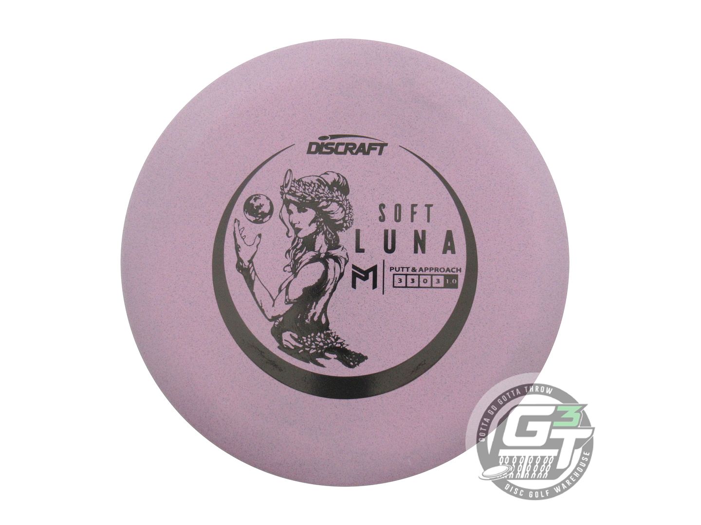 Discraft Paul McBeth Signature Jawbreaker Soft Luna Putter Golf Disc (Individually Listed)