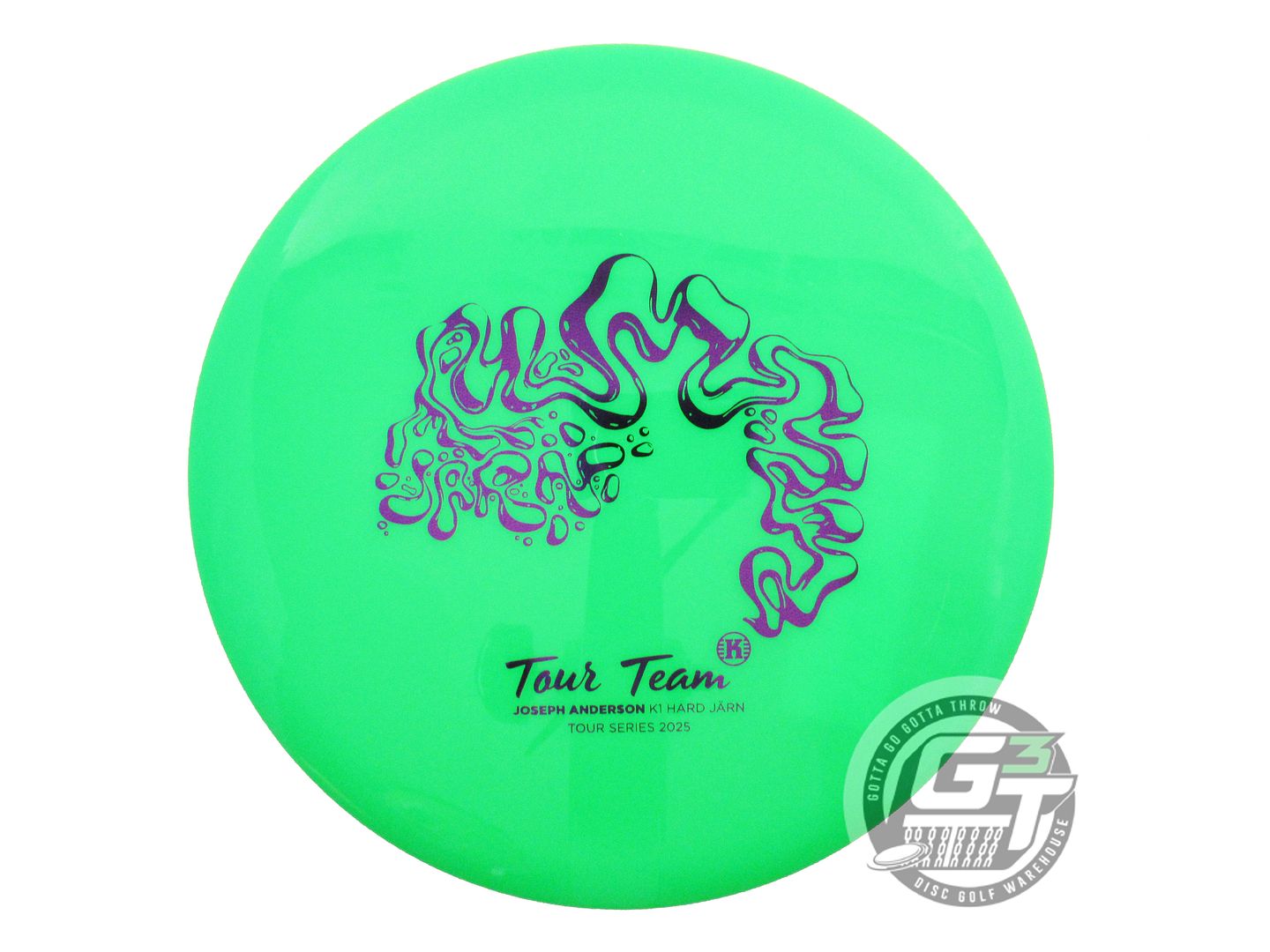 Kastaplast Limited Edition 2025 Team Series Joseph Anderson K1 Hard Jarn Midrange Golf Disc (Individually Listed)