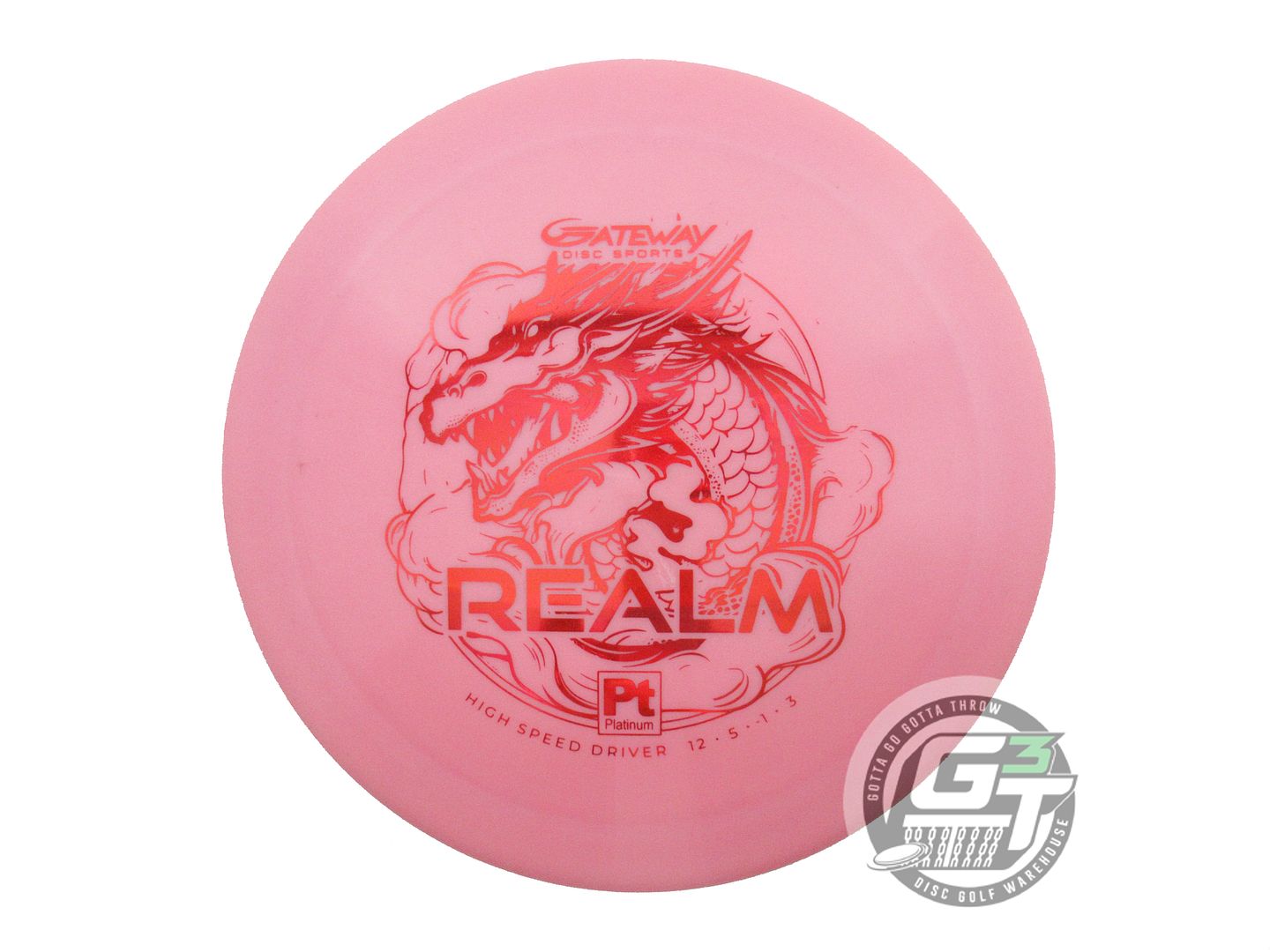 Gateway Platinum Realm Distance Driver Golf Disc (Individually Listed)