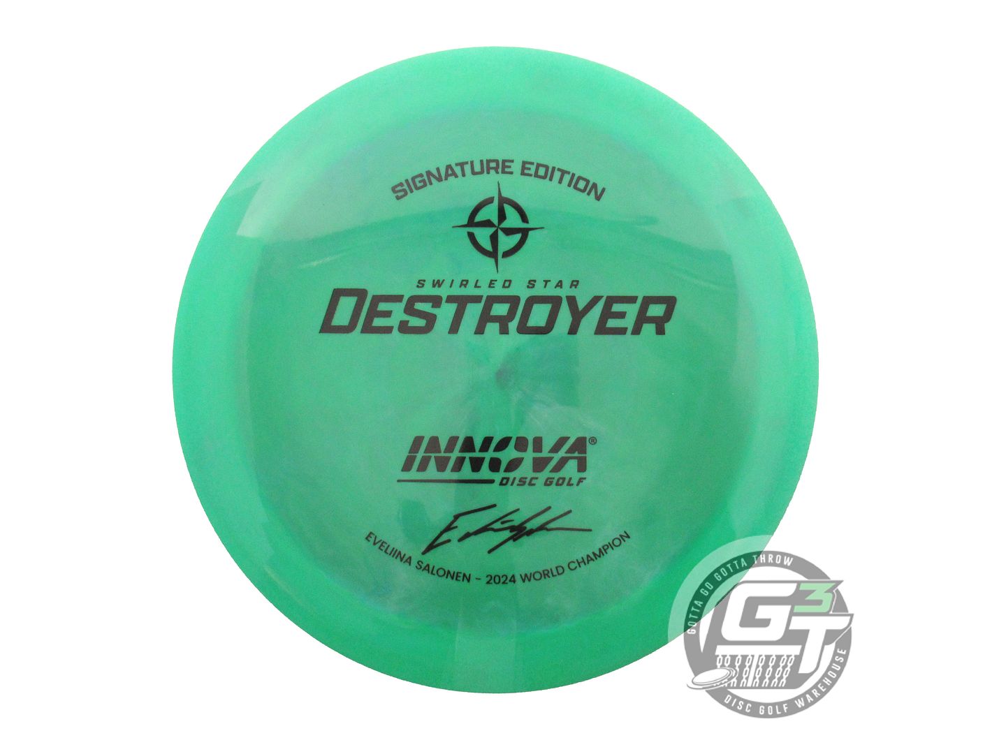 Innova Signature Edition Eveliina Salonen 1X Swirled Star Destroyer Distance Driver Golf Disc (Individually Listed)