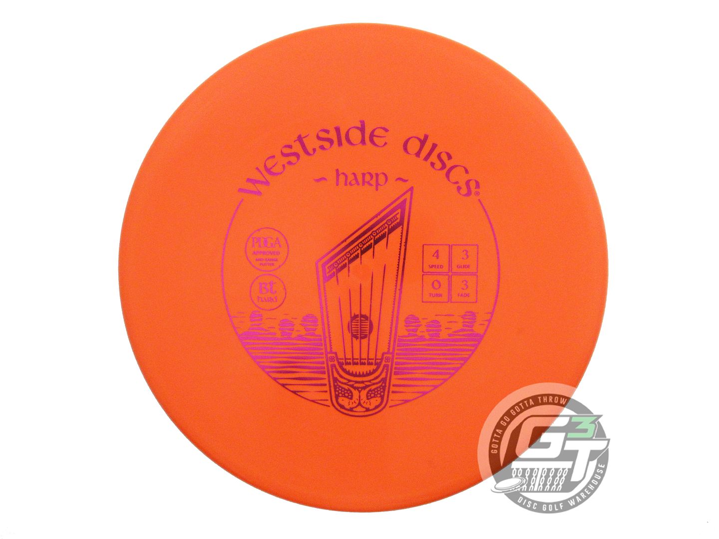 Westside BT Hard Harp Putter Golf Disc (Individually Listed)