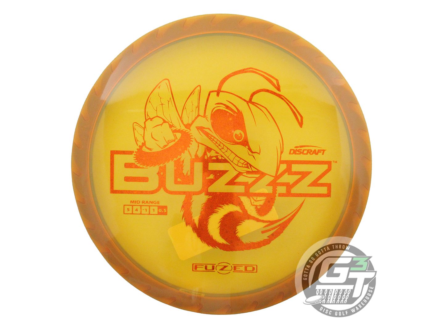 Discraft Fuzed Line Buzzz w/ Saw Pattern Midrange Golf Disc (Individually Listed)