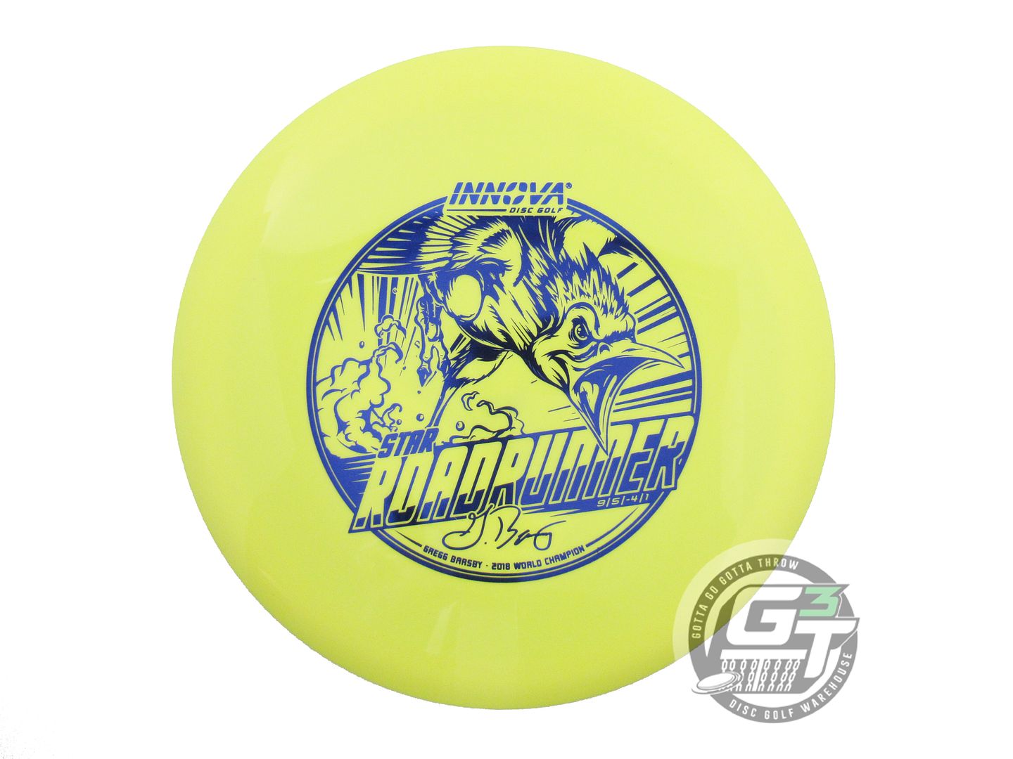 Innova Star Roadrunner [Gregg Barsby 1X] Distance Driver Golf Disc (Individually Listed)