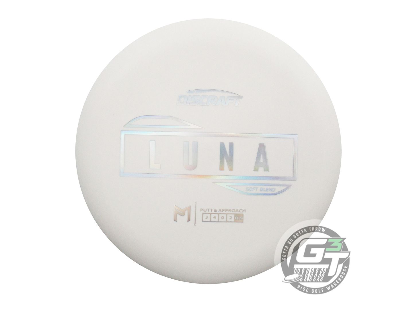 Discraft Paul McBeth Signature Putter Line Soft Luna Putter Golf Disc (Individually Listed)
