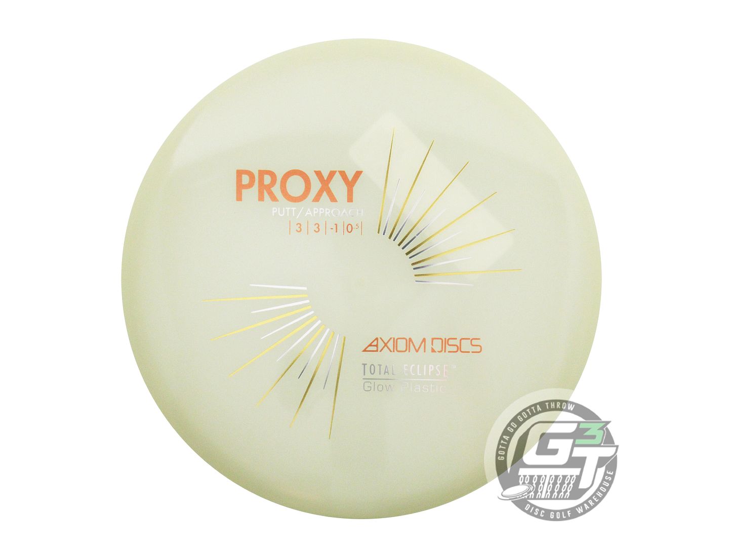 Axiom Total Eclipse Glow Proton Proxy Putter Golf Disc (Individually Listed)