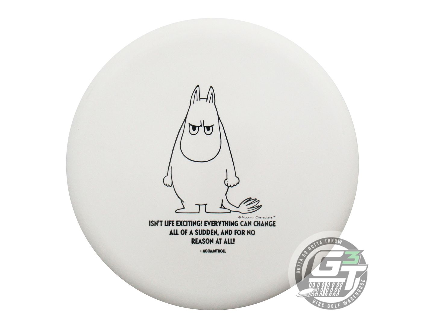 Kastaplast Limited Edition Moomin Artwork Series Moomintroll K3 Reko X Putter Golf Disc (Individually Listed)