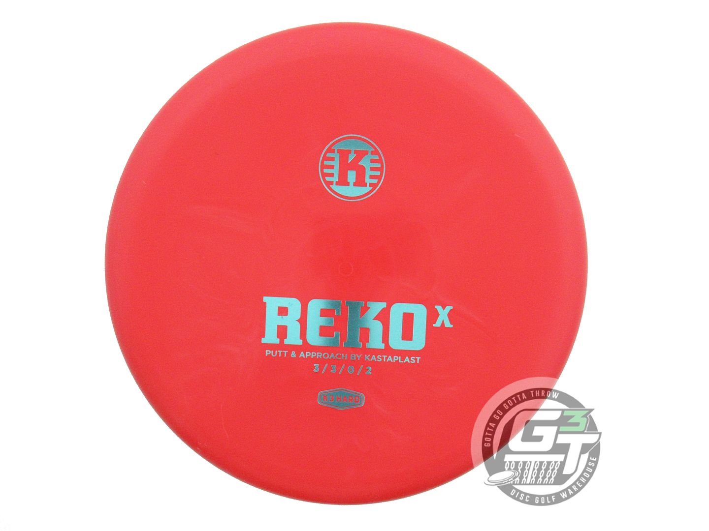 Kastaplast K3 Hard Reko X Putter Golf Disc (Individually Listed)