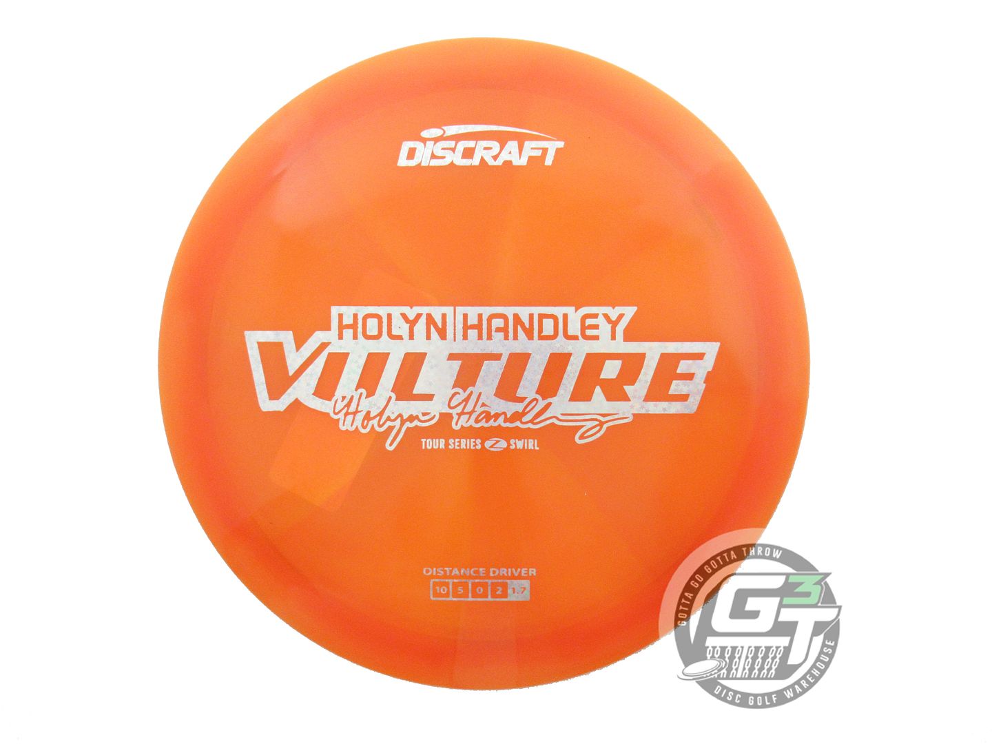 Discraft Limited Edition 2025 Tour Series Holyn Handley Swirl Elite Z Vulture Distance Driver Golf Disc (Individually Listed)